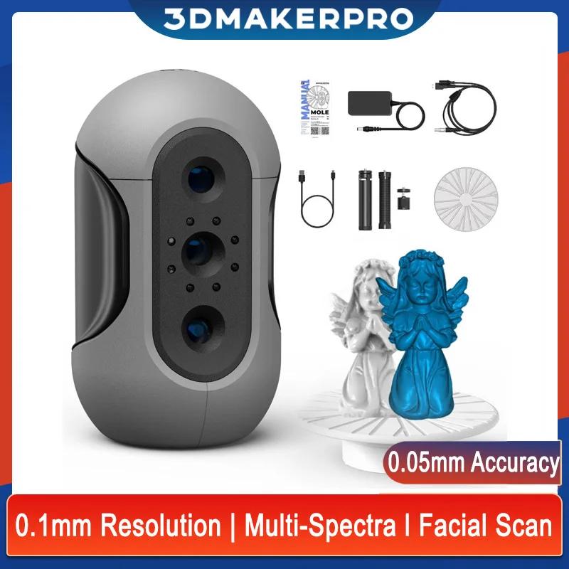 3DMakerpro  3D ĳ, ޴  ̺ , , 0.05mm, 0.1mm ػ, 10fps ĵ ӵ